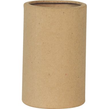 Lot de 5 pots à crayons cylindres, diamètre 7 cm