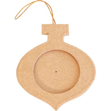 Lot de 10 cadres boules de Noël à suspendre, assortiment n°2