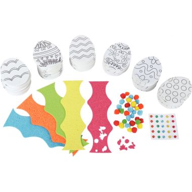 Méga pack décorations de Pâques, 451 pièces