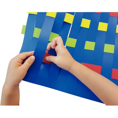 Lot de 4 planches à tisser en plastique