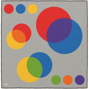 Tapis 200x200cm les couleurs primaires