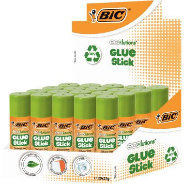 Boîte de 20 bâtons de colle 21g Glue Stick