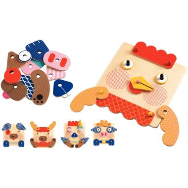 Jeu d'assemblage CREAFACES