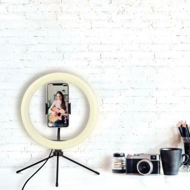 Anneaux de lumière TNB 10 pouces avec mini trépied