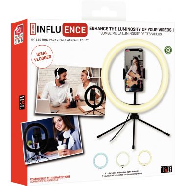 Anneaux de lumière TNB 10 pouces avec mini trépied