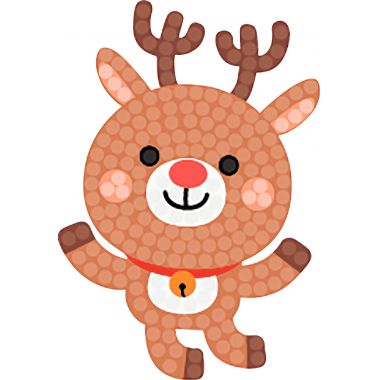 Kit de 10 stickers noel à diamanter