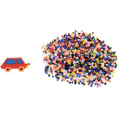 Boîte de 5000 aqua perles 10 couleurs