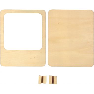 Lot de 6 cadres en bois à monter