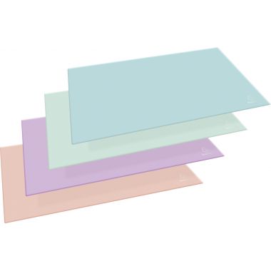 Sous-mains AQUAREL bleu pastel