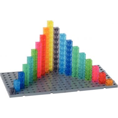Paquet de 100 cubes translucides 2cm