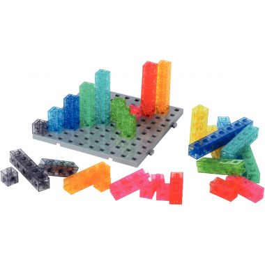Paquet de 100 cubes translucides 2cm