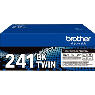 Brother TN241BKTWIN pack de 2 toners laser noir authentique