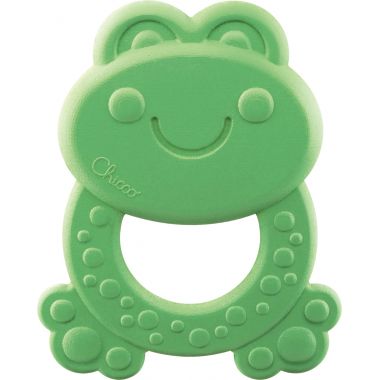 Hochet de dentition en bioplastique CHICCO, la grenouille