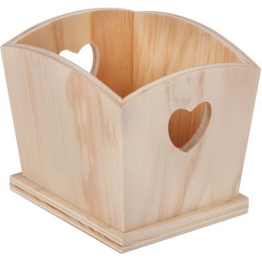 Lot de 5 vide-poches en bois