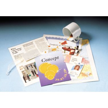 Fellowes - Boite de 100 pochettes à plastifier format 303x426mm pour document A3 ép 75/80µ - 6001901