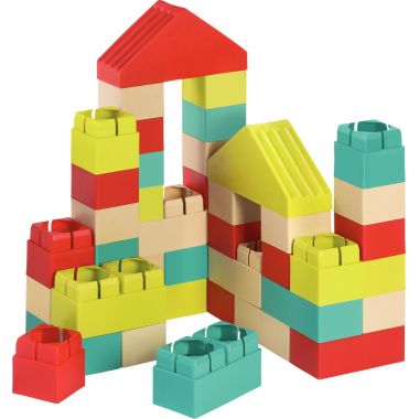 Boite de 40 briques géantes souples ECO FRIENDLY