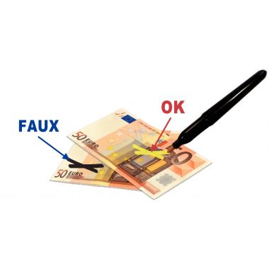 Reskal - Stylo Détecteur de faux billets - FA 62323