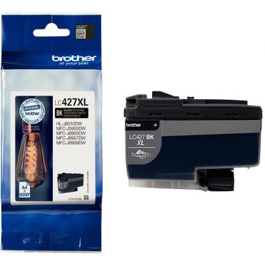 Brother AMPOULE cartouche jet d'encre noire haute capacité authentique ( LC427XLBK)