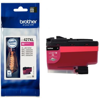 Brother AMPOULE cartouche jet d'encre magenta haute capacité authentique ( LC427XLM)
