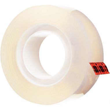 Tour de 8 rouleaux adhésifs transparents Cristal 19mmx33m