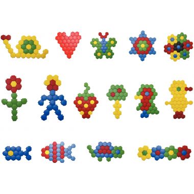 Mosaïques HEX-FLEX 200 pièces + 14 fiches