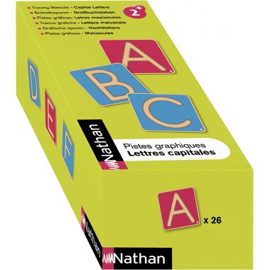 Pistes graphiques lettres capitales