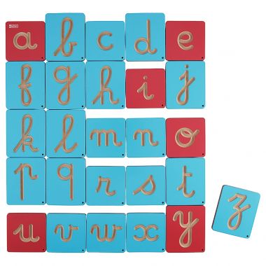 Piste graphique lettres cursives