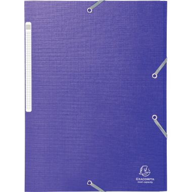 Chemise 3 rabats à élastiques en carte végétale TEKSTO, coloris assortis