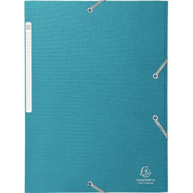 Chemise 3 rabats à élastiques en carte végétale TEKSTO, coloris assortis