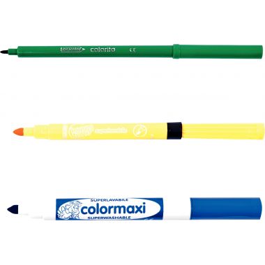 Classpack 192 feutres pointes assorties