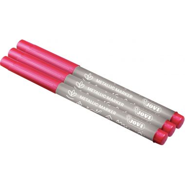 Classpack de 24 marqueurs Jovi décor métal