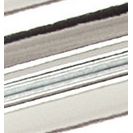 Bobine de 250m de longueur sur 7 mm de largeur de bolduc lisse coloris argent métallisé