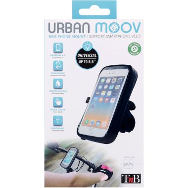 Support téléphone coqué pour vélo et trottinette