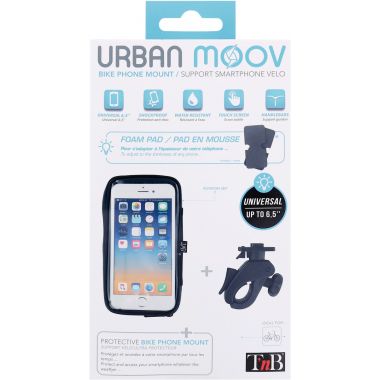 Support téléphone coqué pour vélo et trottinette