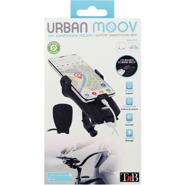 Support téléphone 4 en 1 pour vélo et trottinette