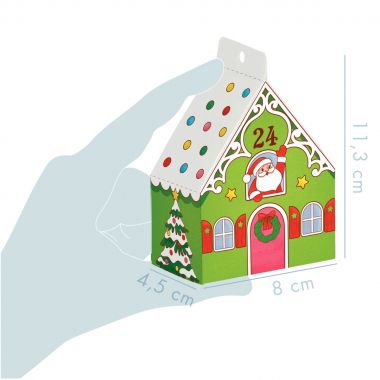 Carnet calendrier de l'avent a colorier