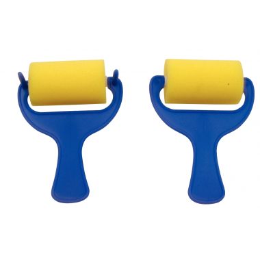 Sachet de 3 rouleaux en mousse: 70 mm