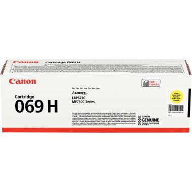 Canon 069H cartouche laser jaune haute capacité authentique