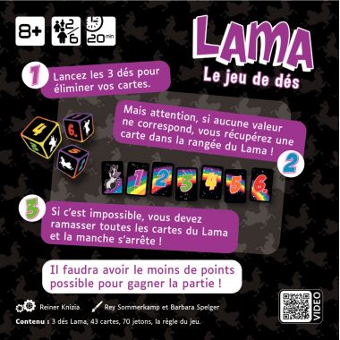 Lama le jeu de dés