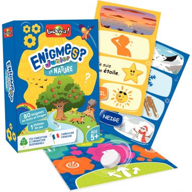 Enigmes junior la nature