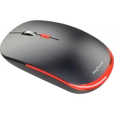 Souris sans fil hybride rechargeable KeyOuest couleur noir