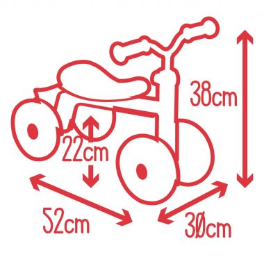 Porteur ROOKIE rouge
