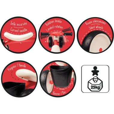Porteur ROOKIE rouge