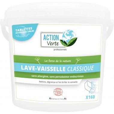 Boite de 160 tablettes lave-vaisselle cycle long
