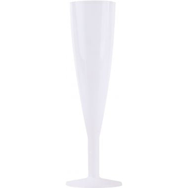 Lot de 8 flutes polypropylène transparente 13cl