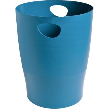 Corbeille à papier ECOBIN 15L turquoise