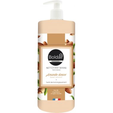 Flacon pompe 500ml nettoyant main amande douce