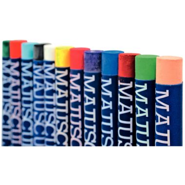 Boîte de 12 pastels à l'huile Majuscule