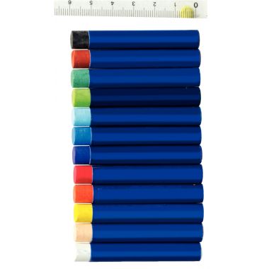 Boîte de 12 pastels à l'huile Majuscule
