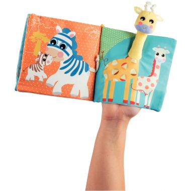 Livre d’éveil en tissu les animaux sauvages